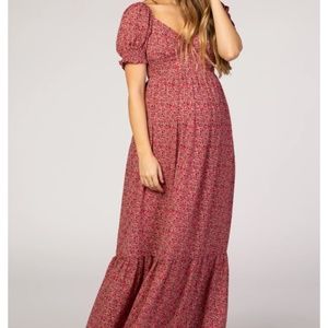 Pinkblush Floral Maxi Dress